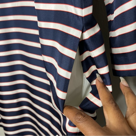 J. Crew Navy and White Striped Mini Dress💙❤️ - Picture 10 of 10